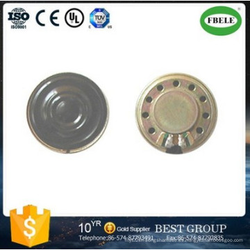 Fbf27-6t 27mm 0.5W Mejor Quanlity Best Factory Mini Mylar Altavoz plano, Mylar Speaker (FBELE)